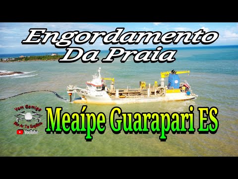 Engordamento da Praia de Meaípe em Guarapari